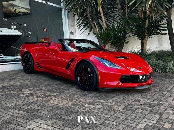 CHEVROLET CORVETTE 6.2 V8 GASOLINA GRAND SPORT CONVERSÍVEL AUTOMÁTICO
